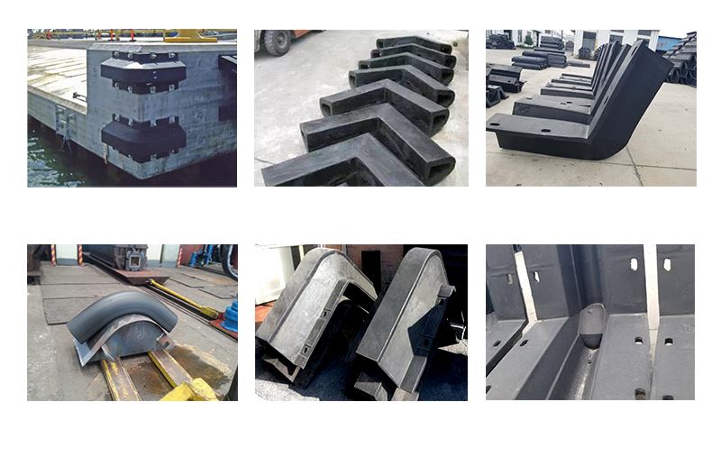 Corner marine rubber fender dock corner bumpers